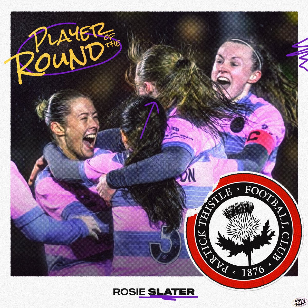 180 minutes later we have our <a href="/ScotlandSky/">Sky Sports Scotland</a> <a href="/SWPL/">Scottish Women's Premier League</a> Cup finalists. Multiple great performances from the two ties but we can only pick one HYT Player of the Round.

An excellent defensive display, followed by an absolute belter from 25 yards, earns <a href="/ThistleWFC/">Partick Thistle Women's FC</a>'s Slater the honour.