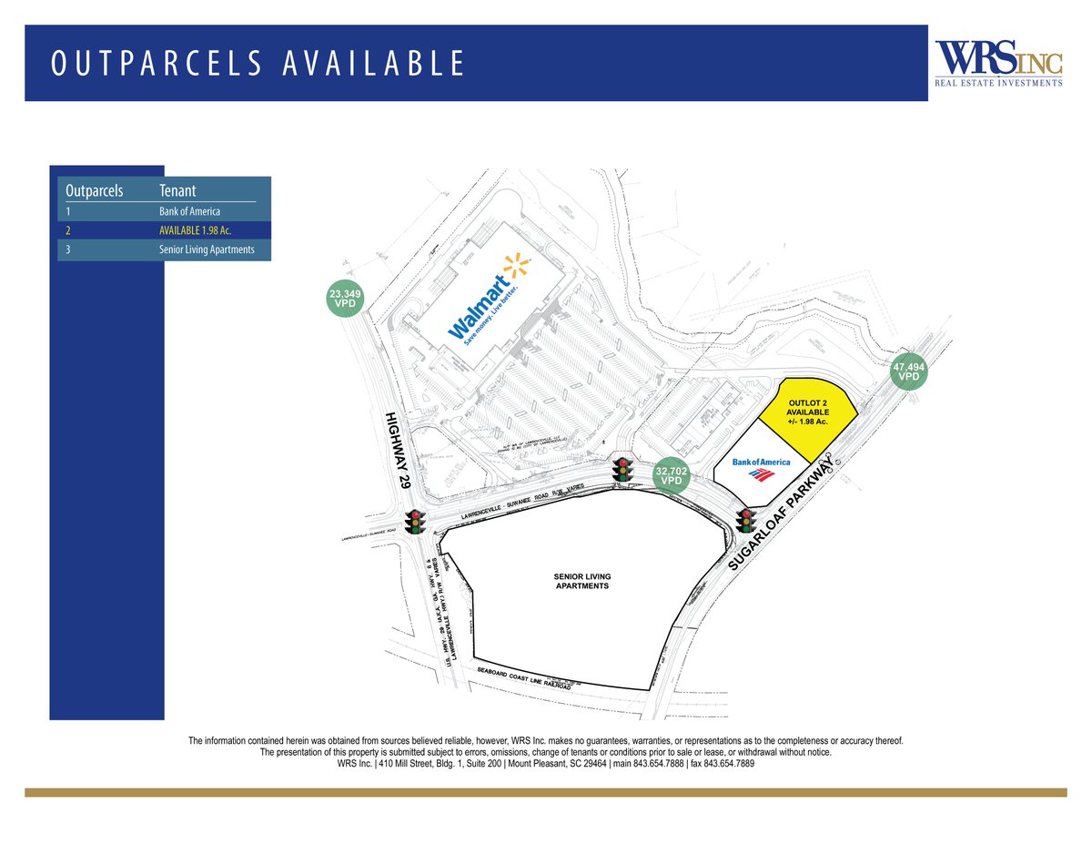 WRS_Inc's tweet photo. Lawrenceville Commons 
Outparcel Available 
Lawrenceville, Georgia 
843.654.7888
https://t.co/jeaYr528Lf https://t.co/KHBsoaiq0Q