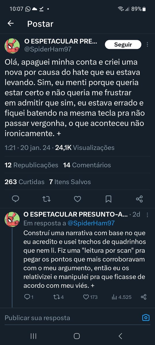 PeterPorker97's tweet photo. Quero deixar claro que esse maluco não sou eu https://t.co/f3eNkmOuV8
