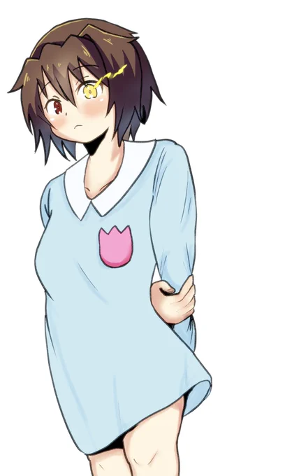 スモック姿の古鷹さんは健全です!!! 