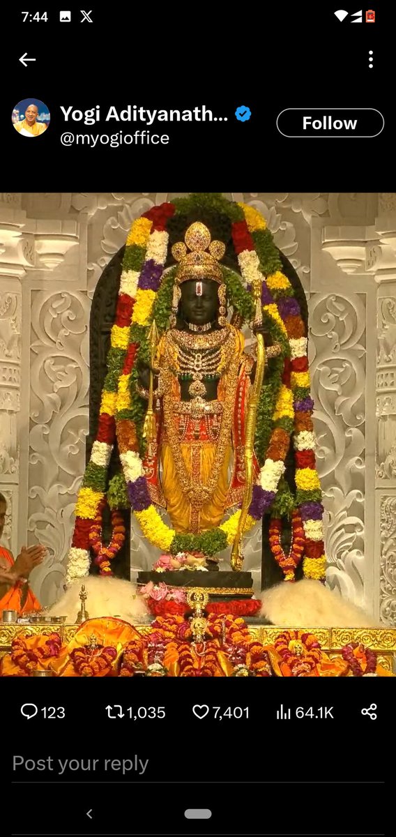 kumar_rajeev555's tweet photo. @rashtrapatibhvn #YesPresident
Jai Shri Ram https://t.co/765Scao41j