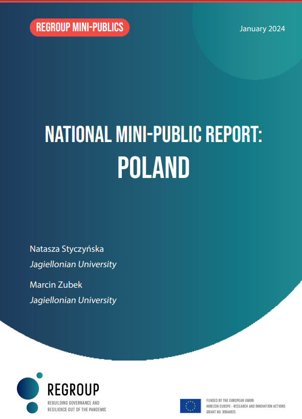regroup_horizon's tweet photo. Last but definitely not least... The report on Poland's #minipublic is out, by @JagiellonskiUni! 🇵🇱
The citizens envisioned ideal scenarios on how to tackle #disinformation and safeguard #politicaltrust during future pandemics. 🦠
Read the full report:
https://t.co/SpUKix67Ye https://t.co/iyQu1qMKJ8