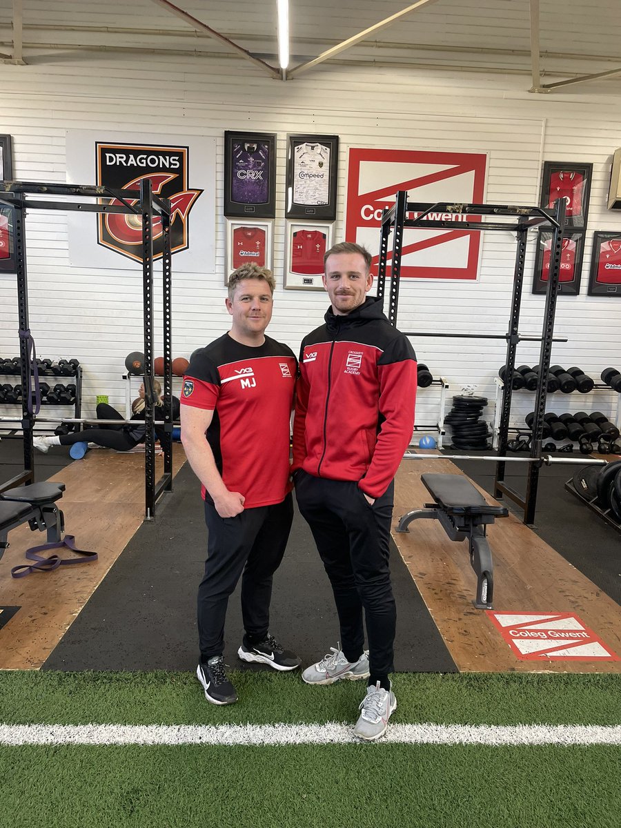 Monday morning with <a href="/coleggwent/">Coleg Gwent</a> Crosskeys campus rugby academy 🏉📚🗝️
