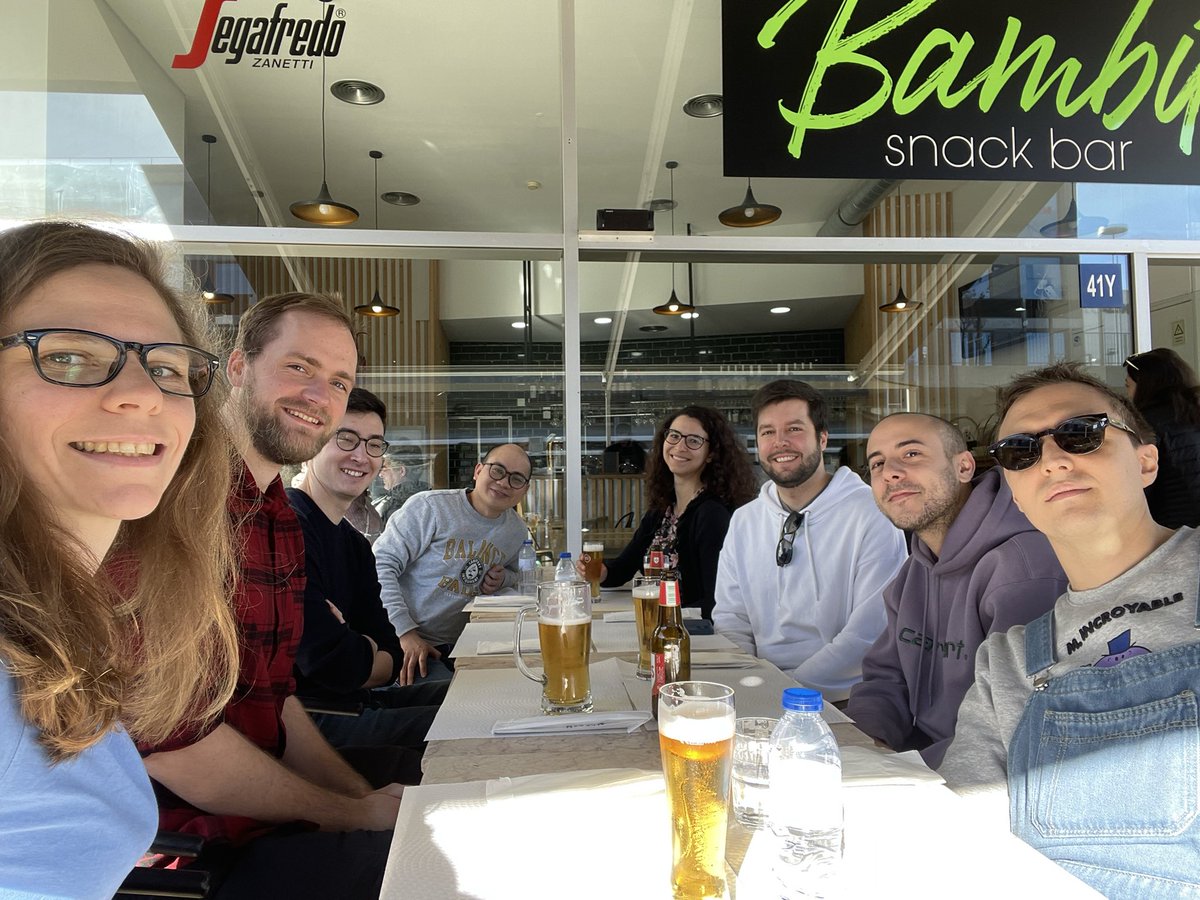 CHAIR (@chair_itn) on Twitter photo We made it to Lisbon and already found a few of our colleagues!! 😊
Getting warmed up ahead of the European Meeting on C-H Activation!
<a href="/marcodima1996/">Marco Di Matteo</a> <a href="/PradalAlexandre/">Alexandre Pradal</a> <a href="/danielcarter_96/">Dan Carter</a> <a href="/yindh8/">Dehang Yin</a> We made it to Lisbon and already found a few of our colleagues!! 😊
Getting warmed up ahead of the European Meeting on C-H Activation!
<a href="/marcodima1996/">Marco Di Matteo</a> <a href="/PradalAlexandre/">Alexandre Pradal</a> <a href="/danielcarter_96/">Dan Carter</a> <a href="/yindh8/">Dehang Yin</a>
