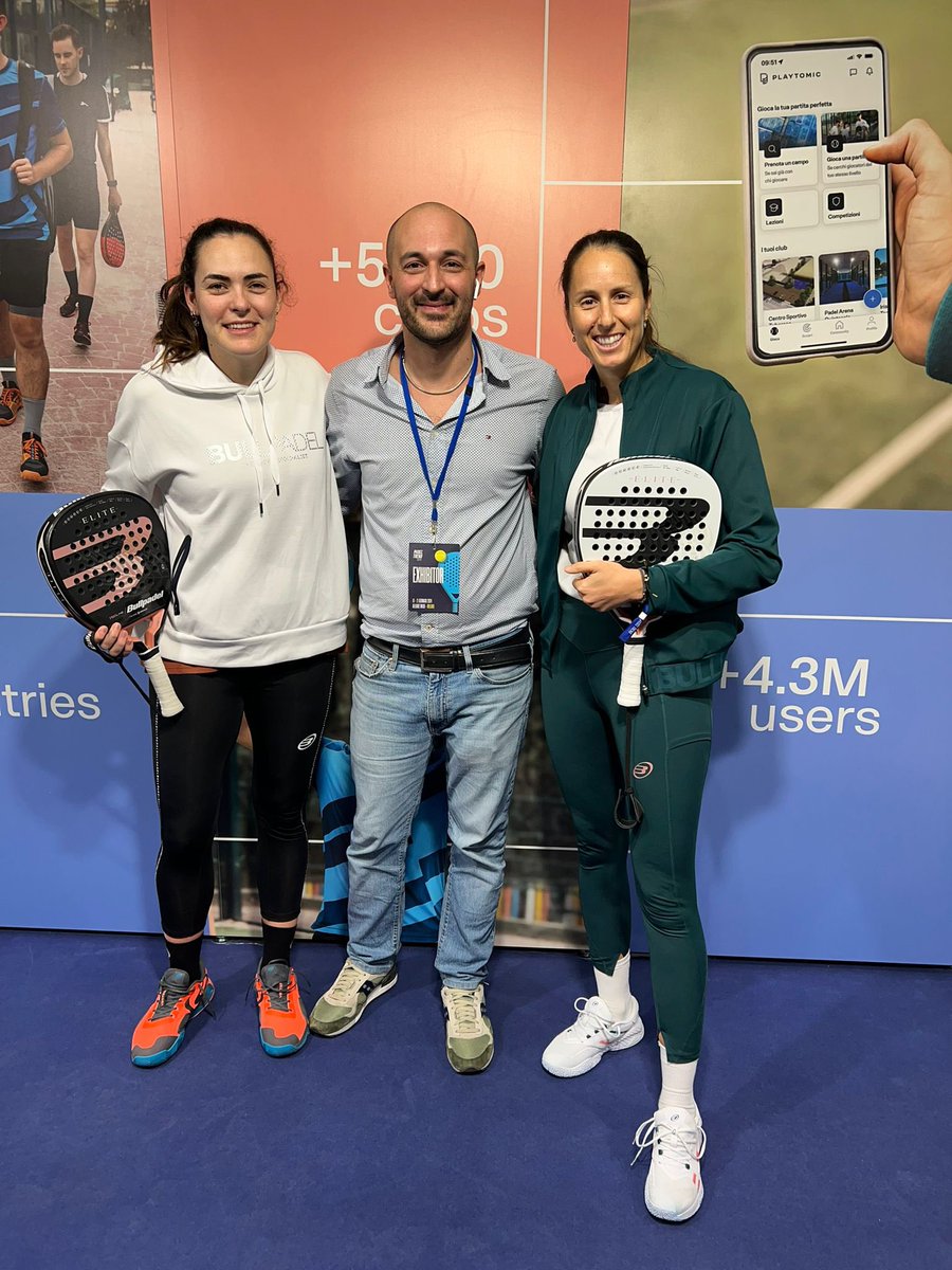 Padel Trend Expo con <a href="/playtomic_/">Playtomic</a> 
Sempre bello partecipare ad un evento in Italia, soprattutto di questo calibro!