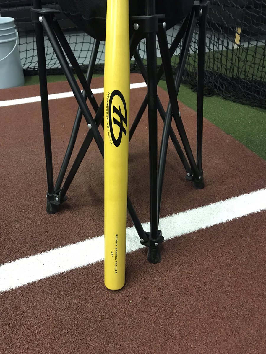 HomewoodBat's tweet image. Increase swing speed and barrel accuracy with our skinny barrel trainer. Pros and amateurs are loving it 🔥#swingspeed #hitbarrels