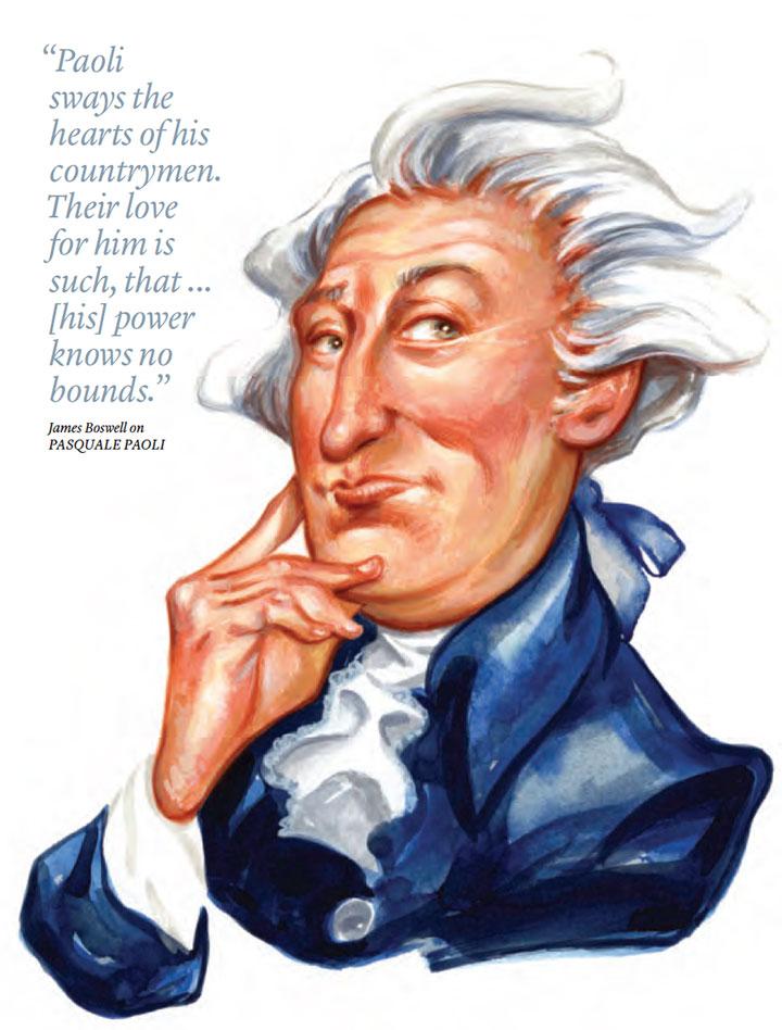 CiteCdi's tweet photo. Aux origines du charisme en politique : Paoli vu par Boswell. Article en anglais : https://t.co/tqZFbVEGQv ,illustrations de Tim Bower #JamesBoswell #PascalPaoli https://t.co/DIJ1fZ2wMv