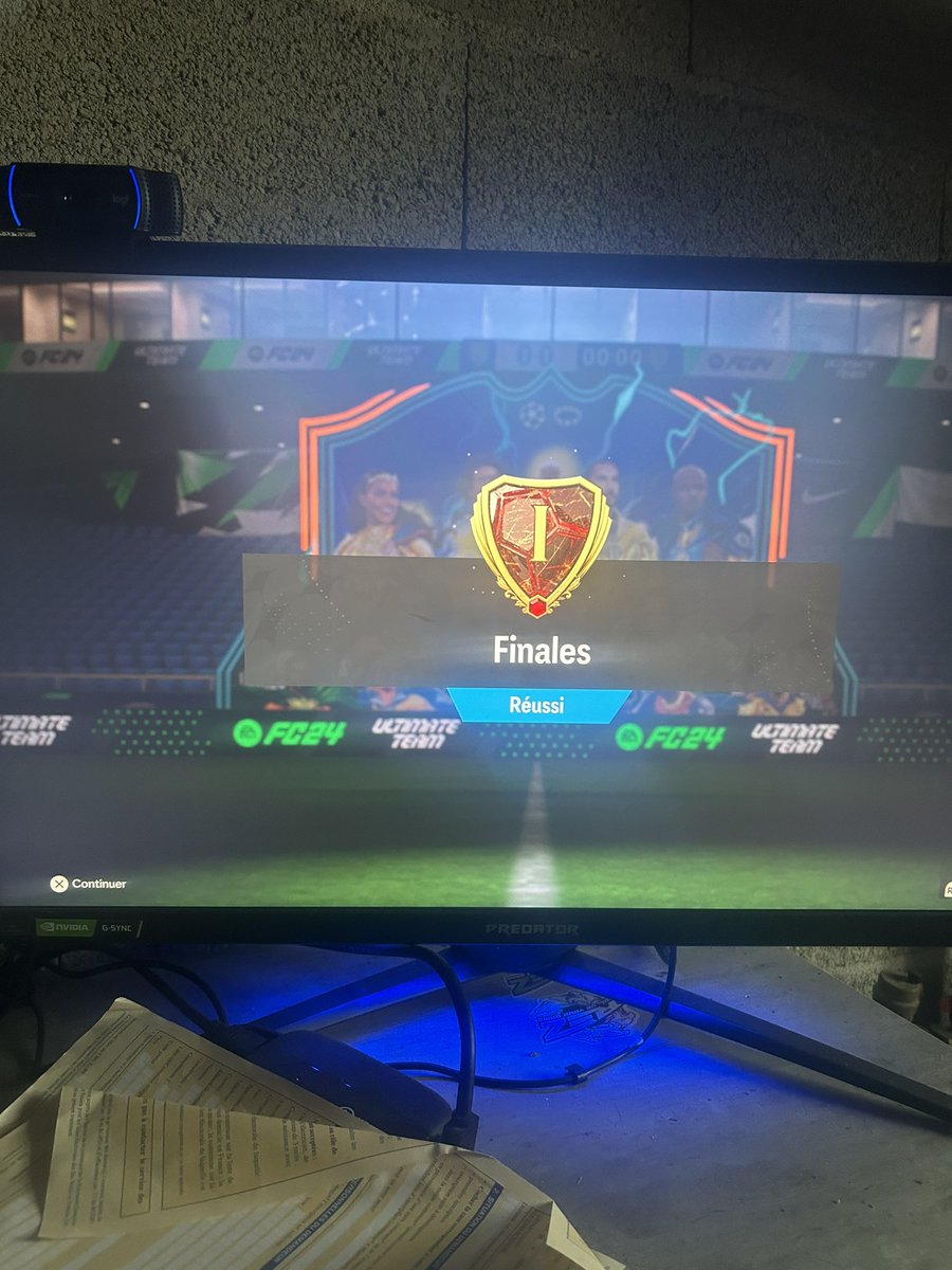 1er rang 1 de l’année en #futchampion sur ce #EAFC24 
Pendant les #TOTYFC24 
Fantastique !!!!!