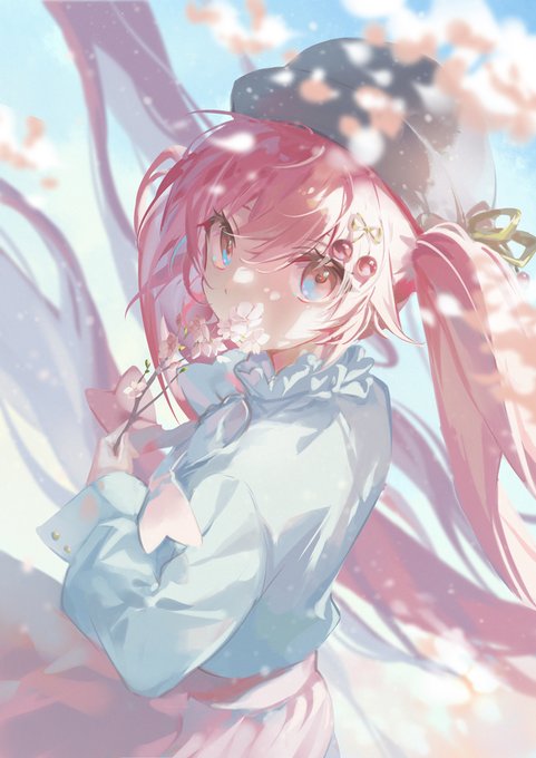 「前髪 桜」のTwitter画像/イラスト(新着)｜5ページ目