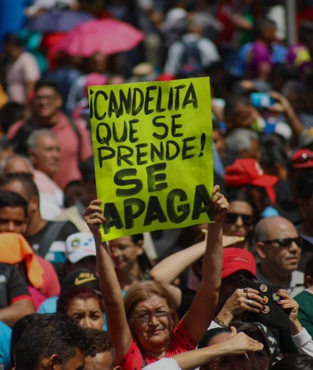 Tenemos una oposición golpista que lleva años buscando mal para nuestro pueblo. 

Se lo reiteramos a la señora INHABILITADA MCM,  ¡Candelita que se prende, se apaga!