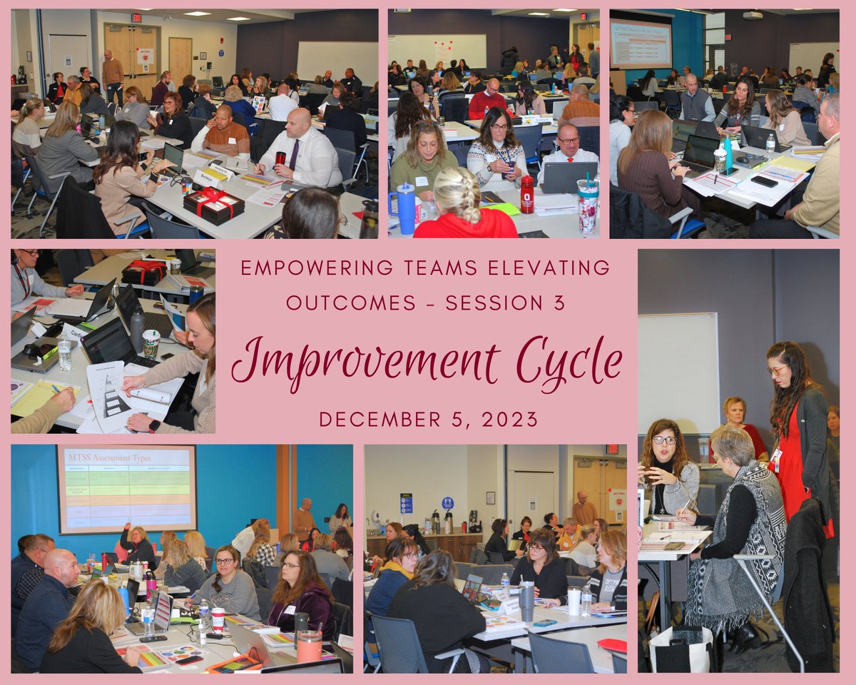 SSTRegion5's tweet photo. The countdown is on 🥳! In 2⃣days, Thursday, Jan 25, our Empowering Teams Elevating Outcomes Series reconvenes.  MTSS &amp; the improvement cycle is our topic for Session 4. Don't forget☝️, networks meet in the afternoon &amp; you can join some of them F-2-F or virtually 💻. #SSTR5 #MTSS https://t.co/L6lwXjs2zT
