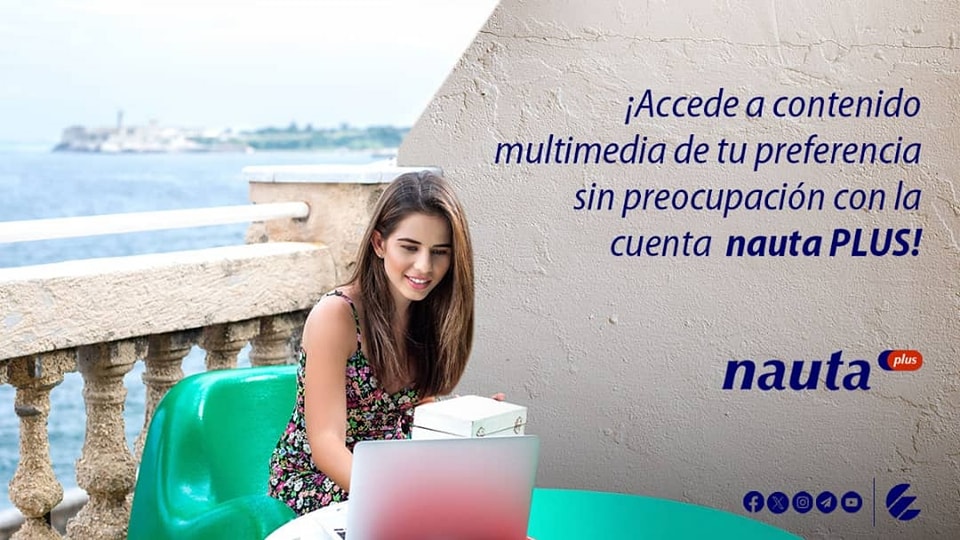 CONÉCTATE sin límites y COMPARTE momentos especiales con #nautaPlus. #PorUnaSociedadDigital #CubaPorLaTransformaciónDigital