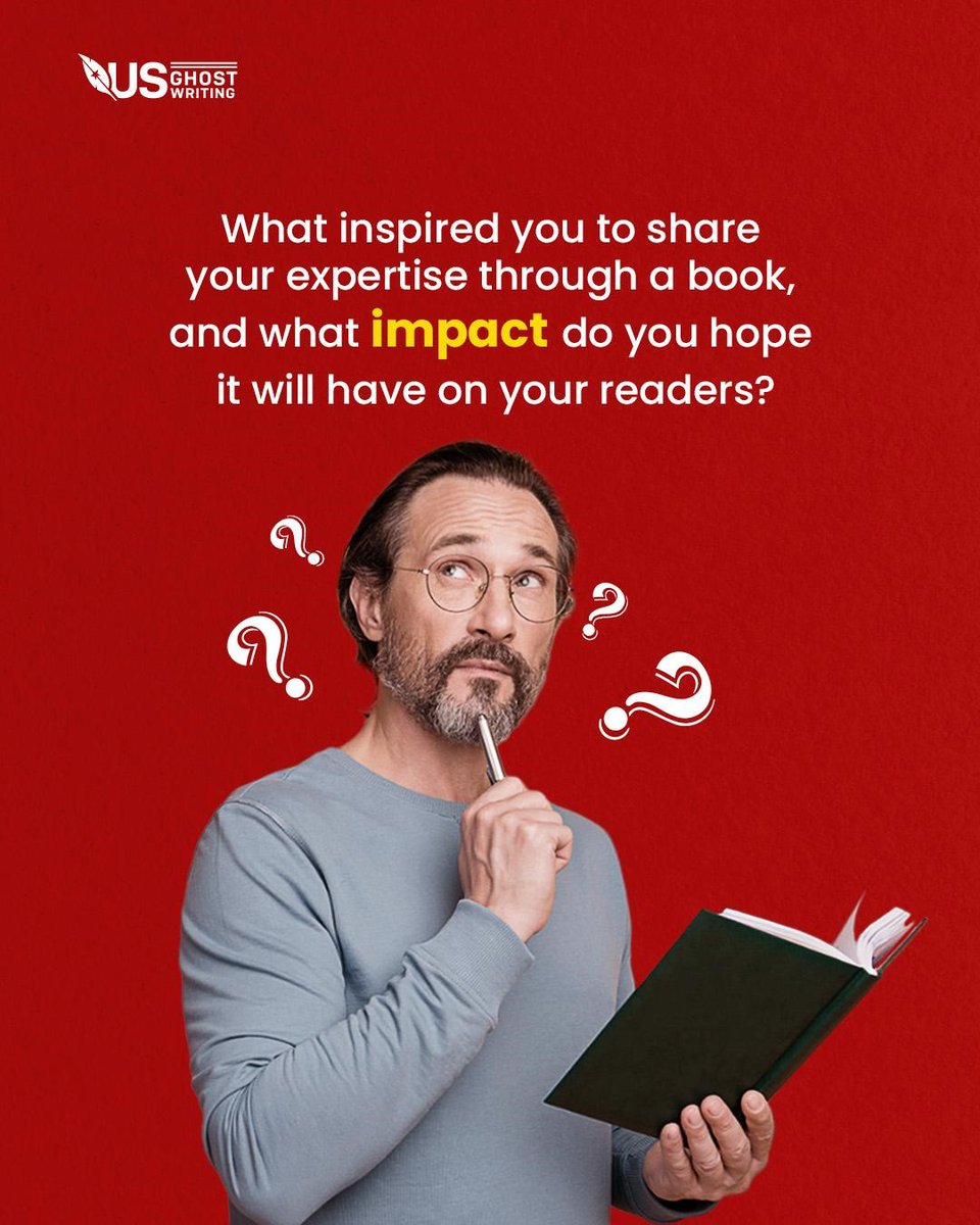 usghostwriting's tweet photo. We're curious about your story! What's the driving force behind your desire to share your knowledge in a book? 
Every author has a unique journey, and we'd love to hear yours. 

https://t.co/LrkzFJwuvN https://t.co/gVOMfkykZ0