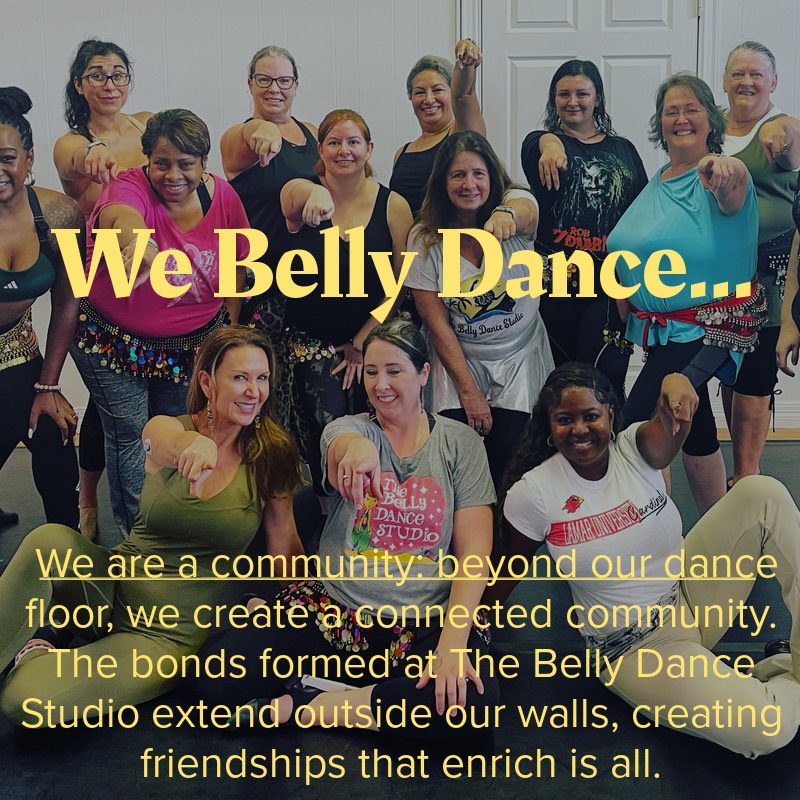 BellyDanceSETX's tweet photo. Its more than a shimmy at The Belly Dance Studio... we build amazing things. Community, Confidence, Connections and Friendships. Each class is filled with joy, music &amp; self-discovery. https://t.co/pZXZVyLwi5
#bellydance #beaumont #metime #selfdiscovery #thingstodoinsetx https://t.co/bIsNQdXYLN