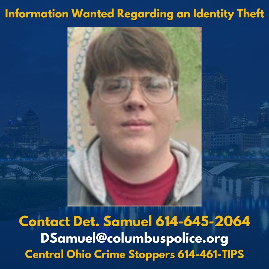 Detectives need your help identifying this suspect, who is responsible using the identity of another individual to produce a fraudulent ID.  The suspect then used that ID to rent an apartment.