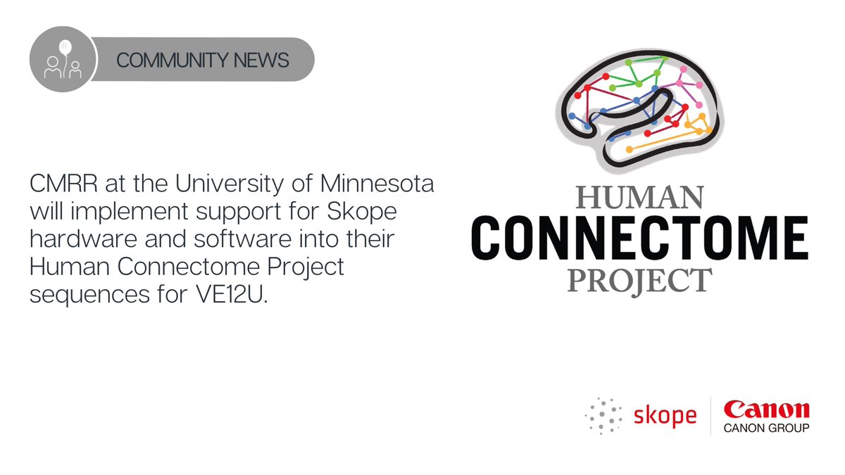 Skope_MRI's tweet photo. 📣 Good news for Siemens 7T Terra users with Skope equipment – the @UMN_CMRR will implement support for Skope hardware and software into their @HumanConnectome Project sequences for VE12U. Stay tuned for results from this effort! https://t.co/uFcAISHbFc #MRI  #brainresearch https://t.co/AjrnFMe4ba