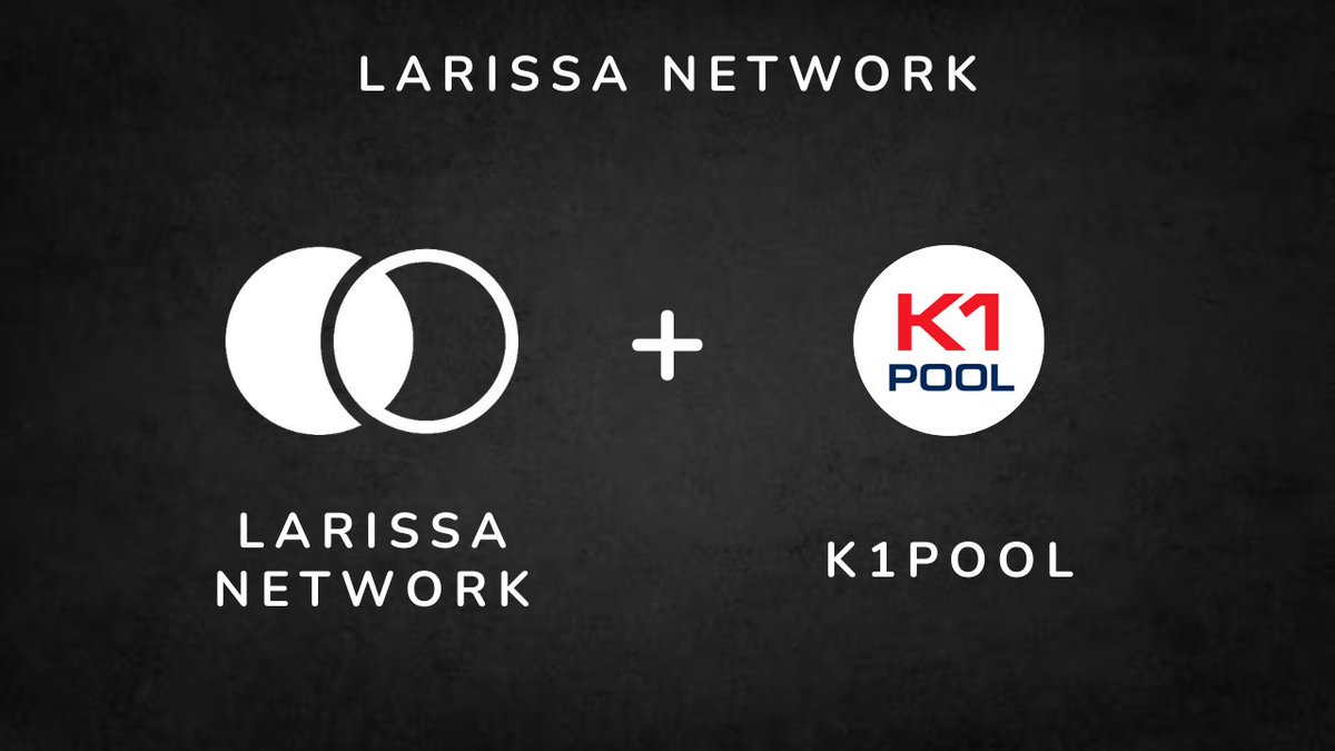 larissanetwork's tweet photo. 🎉 Exciting Announcement! Larissa (LRS) is now listed on @k1pool ! 🚀

Miners, get ready to join the Larissa mining community on k1pool. Let's mine LRS together and grow stronger! 💪

Check it out here: https://t.co/BXT2sR6Frx

#LarissaBlockchain #CryptoMining #k1pool https://t.co/EKIsPHOexA
