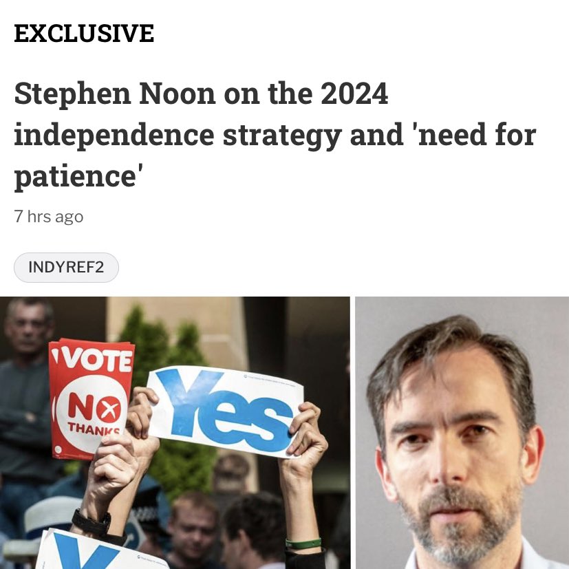 indyscotnews's tweet photo. From the genius who suggested putting independence supporters in the House of Lords. Patience easy for someone who can swan off to England and Canada. There are Scots suffering daily hardship and poverty while party punts procrastination. #StephenNoon 🌐 https://t.co/ZMDp5XH4e3 https://t.co/MxcXmatHID