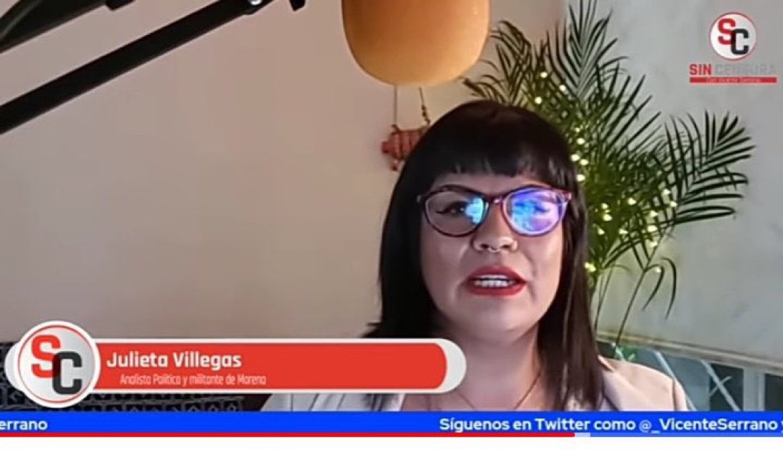 SLP_Today's tweet photo. Ya bloquearon TODOS a la @catrina_nortena 

Su nombre real es Julieta Villegas, aviadora en el Senado de la República y responsable de todas las granjas de bots que operan a favor de Morena y López Obrador.

Está escondida y borrando tuits  porque el tío Richie @RicardoBSalinas le está metiendo una demanda, y los que le pagan el chayote la van a dejar sola 

Compartan!!!