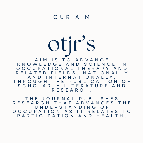 OTJRJournal's tweet photo. Allow us to reintroduce ourselves 👋 We want to share OTJR's vision as 2024 kicks off. And if you're as passionate about pushing the boundaries of #OT as we are, seize the chance to submit your work today!
https://t.co/EfgdbeNr4X
#Occupationaltherapy #OTResearch #OTP #OTD #OTRL https://t.co/nsmngJNoAw