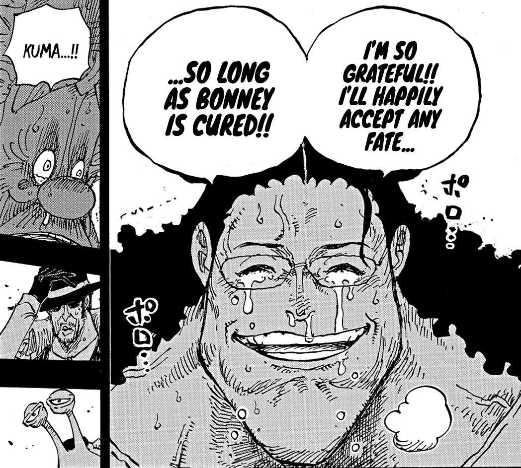 Ooffy_'s tweet photo. The worst moments in Kuma's Life

A Thread 🧵
#ONEPIECE https://t.co/mwOy0hUQ7G