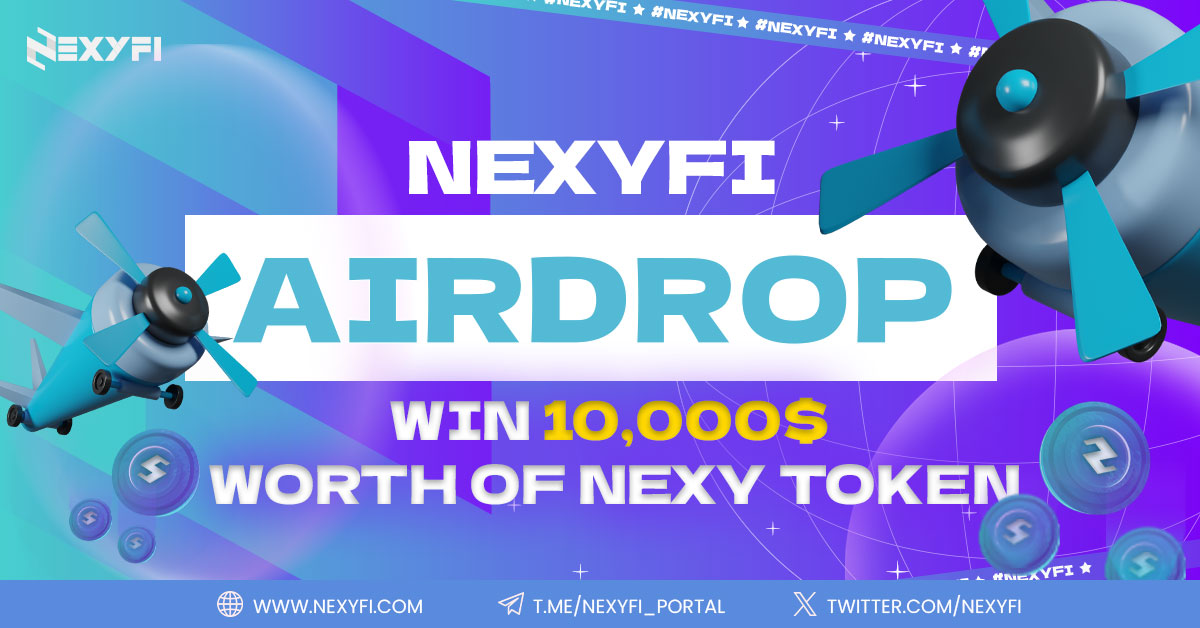nexyfi's tweet photo. 🎁NEXYFI EXTENDED AIRDROP CONTEST🎁

🏆 Prize Pool » $10,000 Worth of $NEXY Tokens

✅ Follow @nexyfi 
✅ Like, RT and Tag 3 Friends 
✅Complete Gleam ���️
https://t.co/xc0kZug3dF

⏰END TIME: 28TH JAN  

#NEXYFI #NEXY #Airdrops #ETH #Giveaway #cryptocurrency #Solana