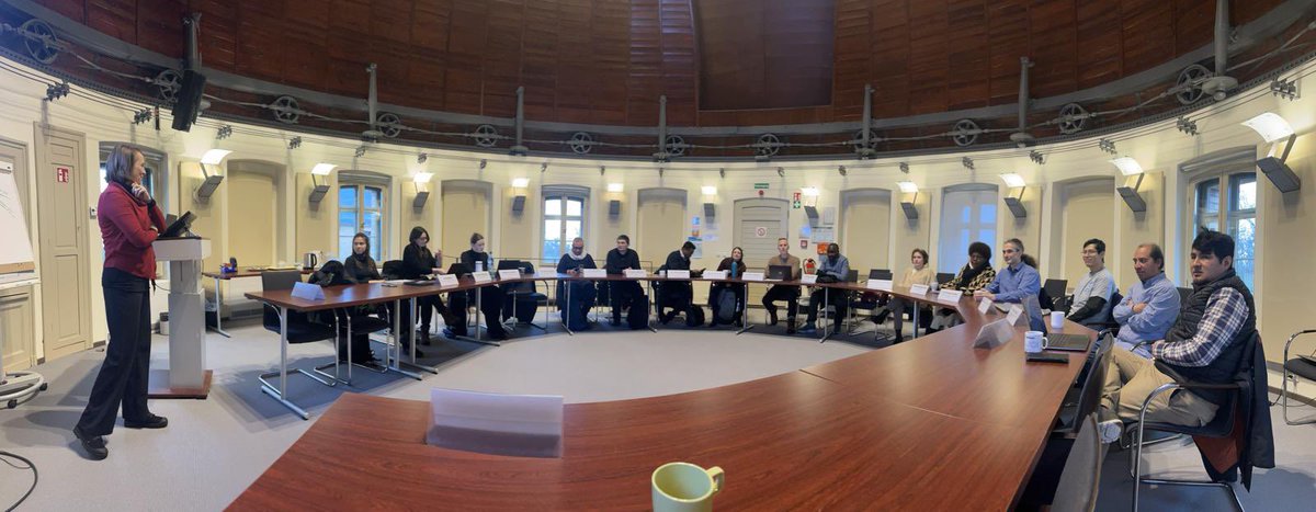 EpiccPik's tweet photo. Today, we started our Final Conference Week with an introduction round and a little sightseeing tour through Potsdam. We are happy to welcome our guests from B-EPICC’s partner countries and look forward to the upcoming days full of exchange! https://t.co/wsgi78cy4d