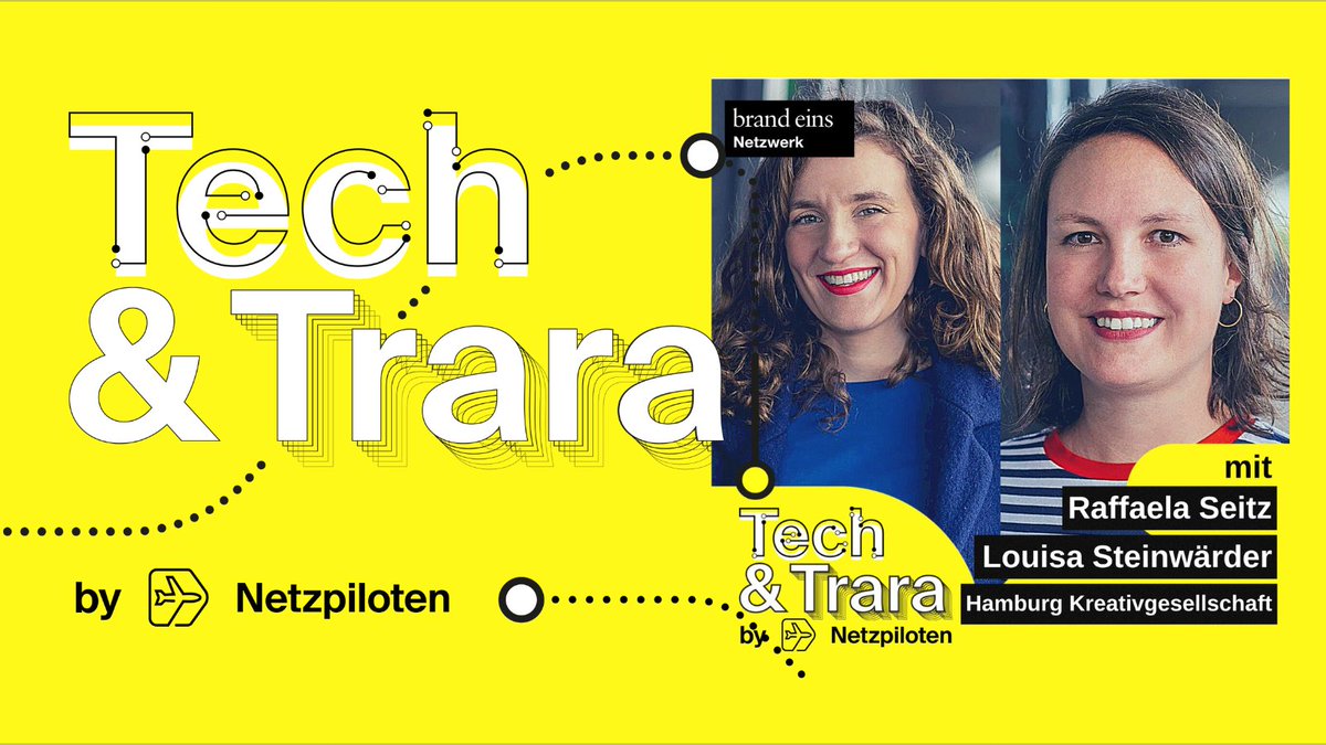 Tech und Trara (@techundtrara) on Twitter photo Wie kann kreatives Arbeiten andere Bereiche beflügen? Darüber haben wir mit Raffaela Seitz und Louisa Steinwärder, Leiterinnen des Cross Innovation Hub der <a href="/HamburgKreativ/">Hamburg Kreativ Gesellschaft</a> gesprochen. Die Folge ist eine super Inspiration für alle Kreativen unter euch!
techundtrara.podigee.io/153 Wie kann kreatives Arbeiten andere Bereiche beflügen? Darüber haben wir mit Raffaela Seitz und Louisa Steinwärder, Leiterinnen des Cross Innovation Hub der <a href="/HamburgKreativ/">Hamburg Kreativ Gesellschaft</a> gesprochen. Die Folge ist eine super Inspiration für alle Kreativen unter euch!
techundtrara.podigee.io/153