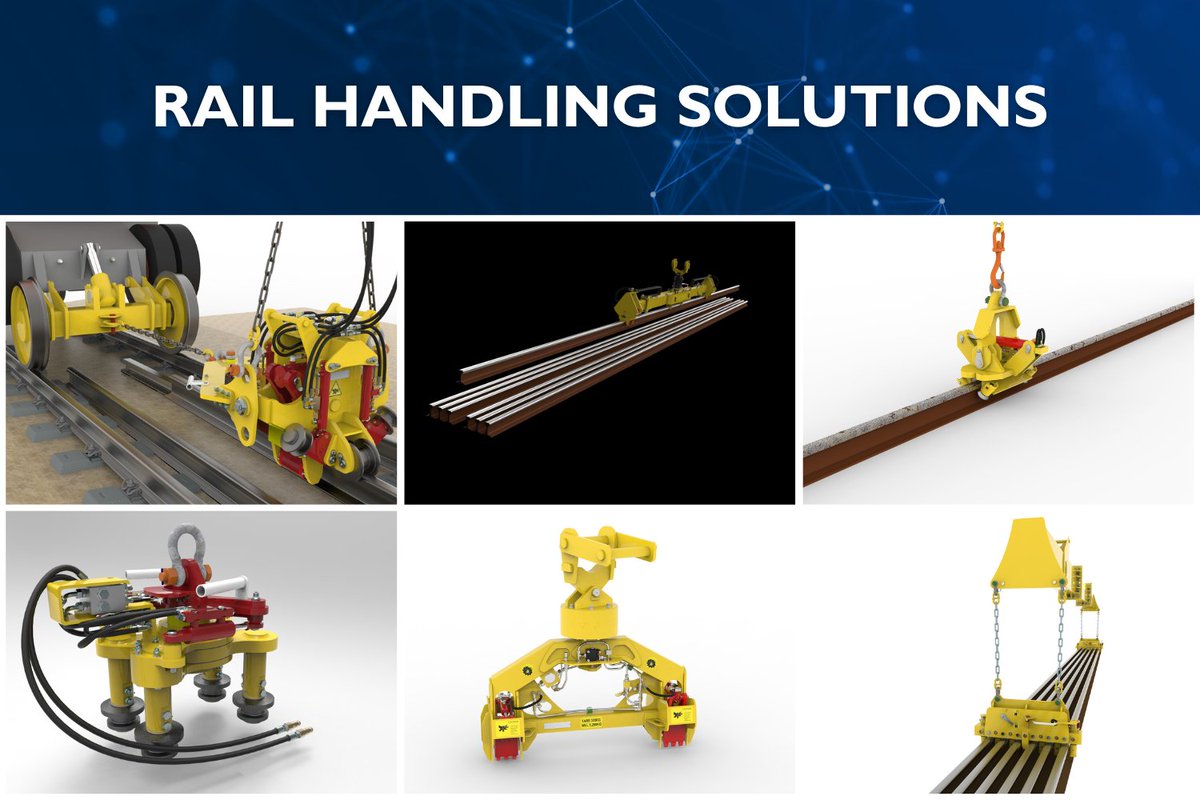 Presenting an unparalleled suite of cutting-edge rail handling, manipulation, and storage solutions tailored for global operations. Elevate your rail handling operations with these advanced solutions. Learn more here: eu1.hubs.ly/H076zKX0