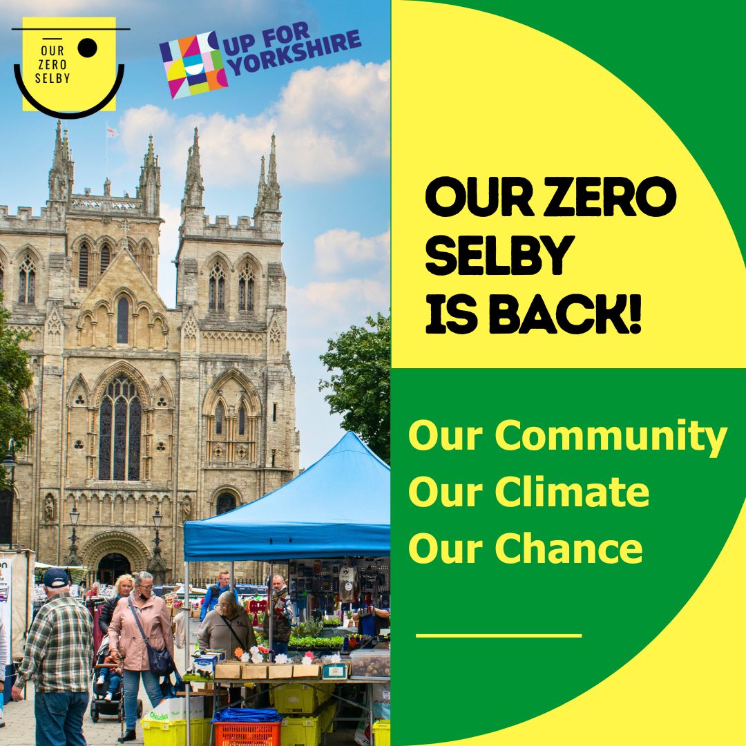 Our Zero Selby (@ourzeroselby) on Twitter photo Our Zero Selby is back, thanks to generous funding from <a href="/TNLComFund/">The National Lottery Community Fund</a>. Our new team are excited to begin working to reduce carbon emissions in Selby, whilst saving the community money and providing additional benefits!
Sign up to our Newsletter 👉rebrand.ly/Our-Zero-Selby… Our Zero Selby is back, thanks to generous funding from <a href="/TNLComFund/">The National Lottery Community Fund</a>. Our new team are excited to begin working to reduce carbon emissions in Selby, whilst saving the community money and providing additional benefits!
Sign up to our Newsletter 👉rebrand.ly/Our-Zero-Selby…