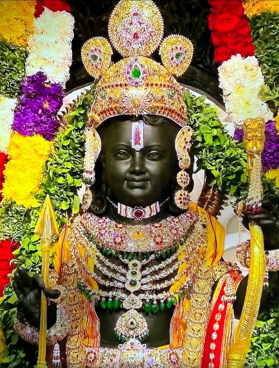 श्री राम प्राण प्रतिष्ठा की बधाई 🙏
#जय_श्रीराम #JaiShriRam