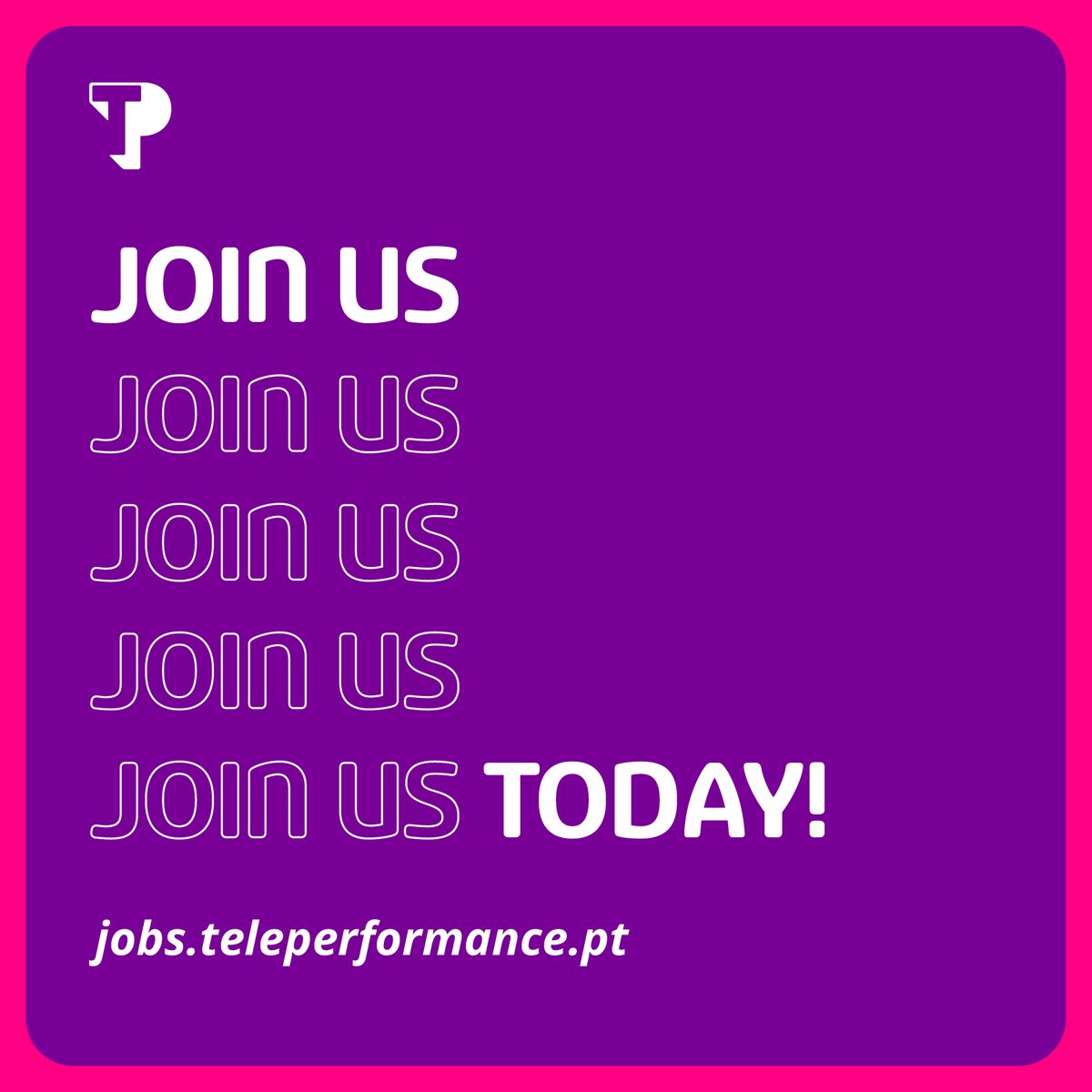 Check out some of our available offers for this week! Find out more job opportunities at  jobs.teleperformance.pt 📷

#teleperformanceportugal #weeklyoffers #Hiring #JobOpportunities #JoinTPportugal