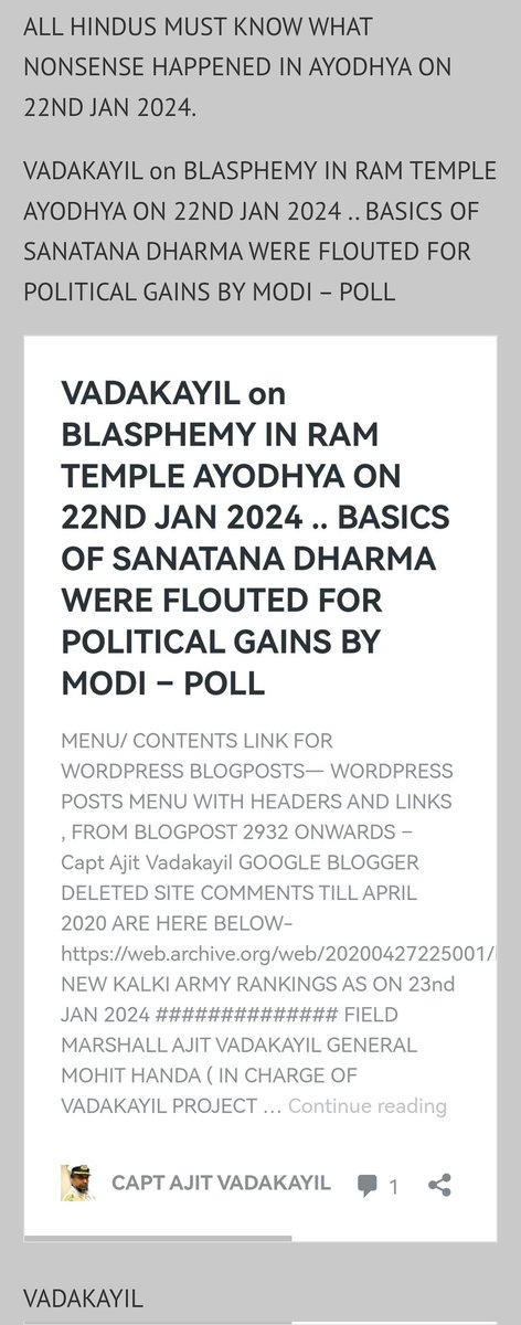 Cybergeek79's tweet photo. BLASPHEMY IN  #AyodhaRamMandir ON 22ND JAN 2024:
https://t.co/rpPuwJXdhs https://t.co/bAoLB9eKih