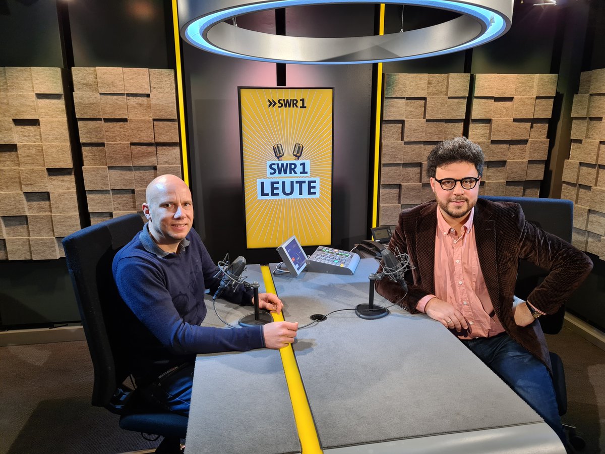 mweik_'s tweet photo. Heute Vormittag war ich zu Gast bei Nabil Atassi in der Sendung #SWR1Leute
Thema: Rezession: Steht die Wirtschaft in Deutschland vor einem Crash?
https://t.co/23pR3OdKr6 https://t.co/A162U4Pci9
