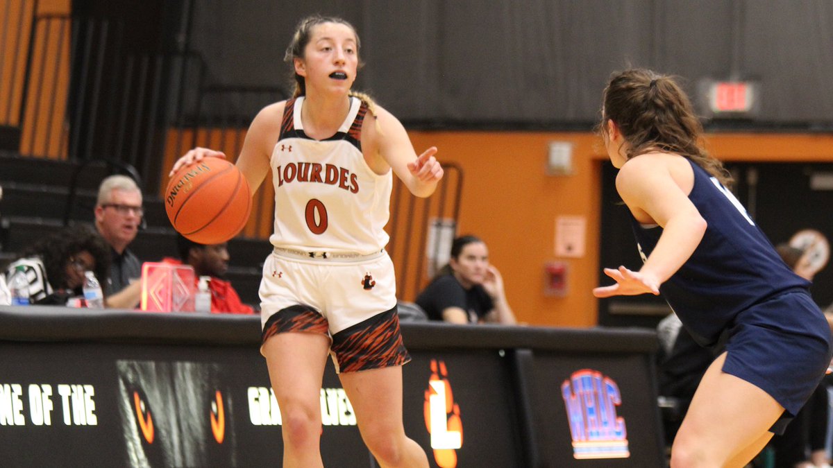 CFB247's tweet photo. Shae Pedroza 
Lourdes University, Guard 2020-2024 https://t.co/1sE0pv7lO5