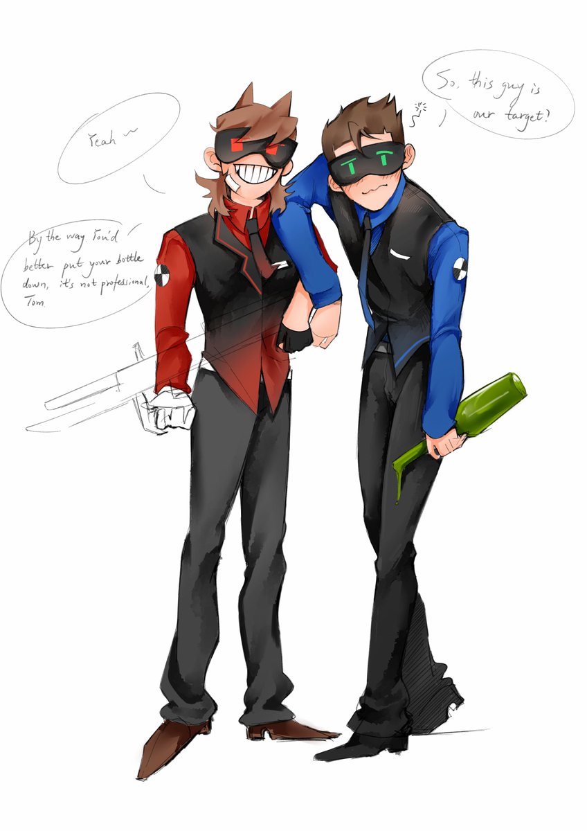 zhangyu44925343's tweet photo. ็ปTordไธๆไปไนๆ ท็ๆชไผๅ้ไธ็น๏ผ
ๅจ่ฟไธช่ฎพๅฎไธญTomๅTordๆฏๅไฝๅ
ณ็ณป
ไนๅไผ็ปๅ
ๆณๅฐ็ซ็็ฉไธไธ๐
#eddsworld #eddsworldfanart #eddswordtord #eddswordtom https://t.co/F6B7zjL52x