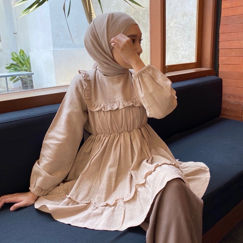maujadirich's tweet photo. Blouse Ruffle 🌙

— a thread ⋆｡𖦹°⭒˚｡⋆ https://t.co/DnrbZxMK97