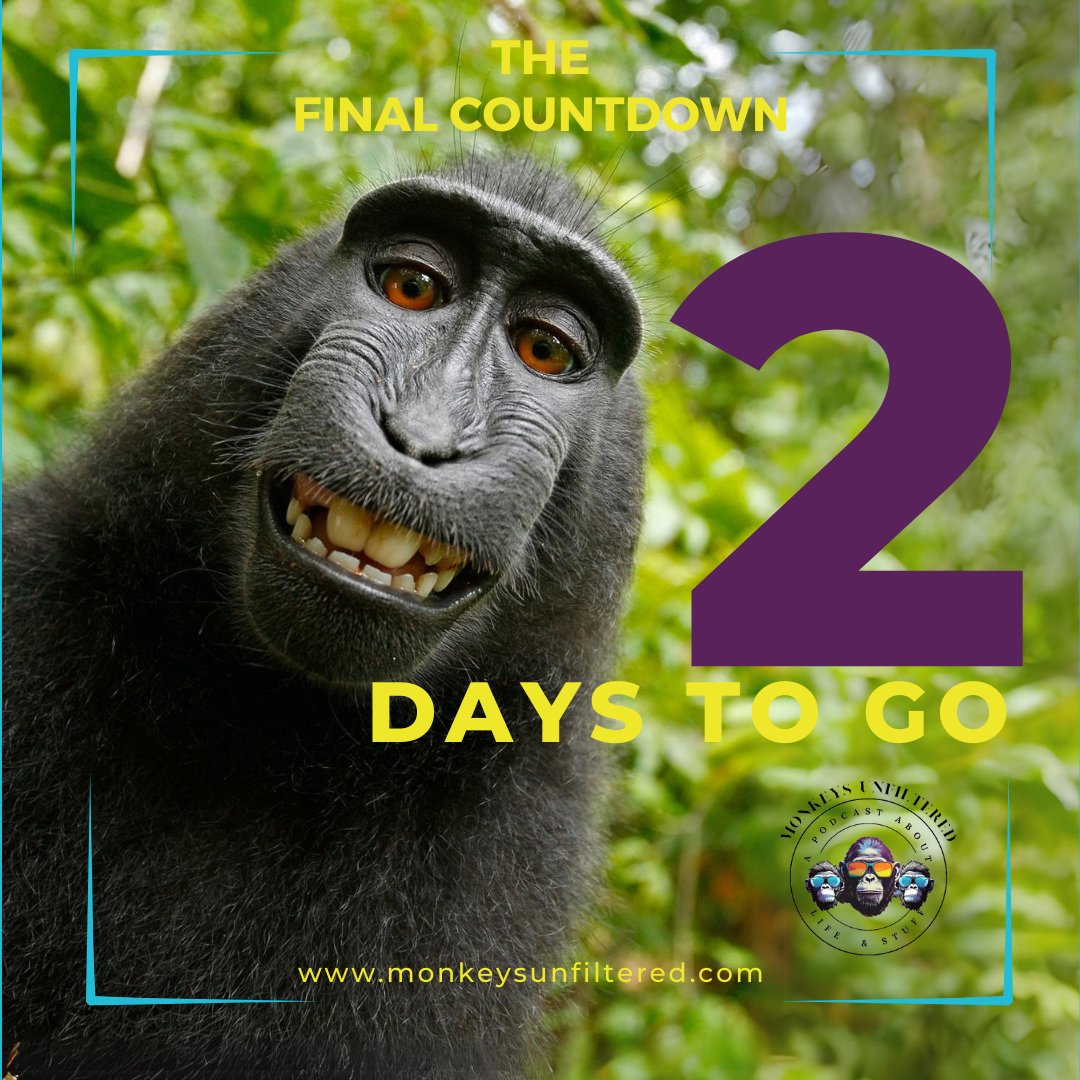 🚨 2 More Days! 🚨 Grab your bananas, 'Monkeys Unfiltered' debuts! 🍌🐒 Subscribe & follow for epic fun. 🎙️🌴

#MonkeysUnfiltered #JungleParty 🐵✨