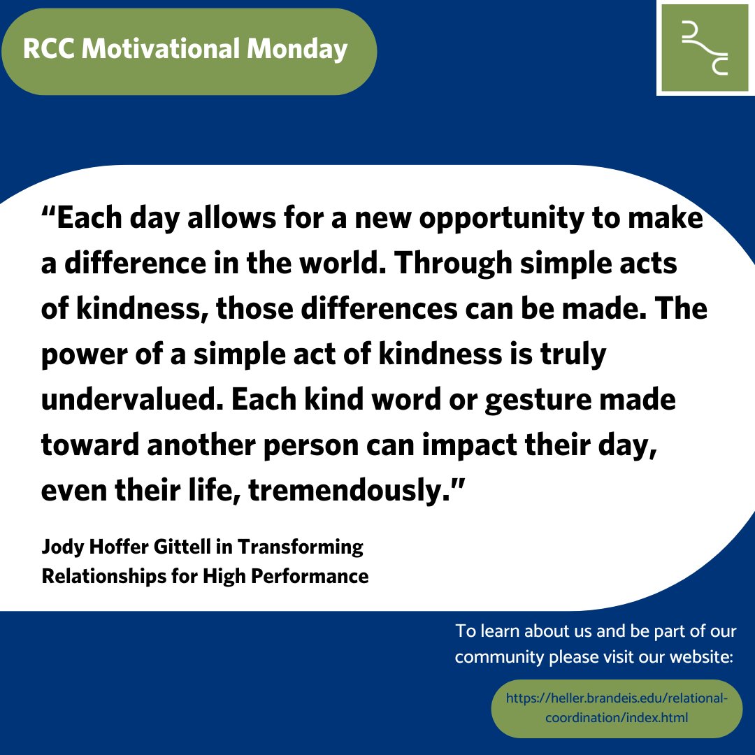 Relational Coordination Collaborative tweet media