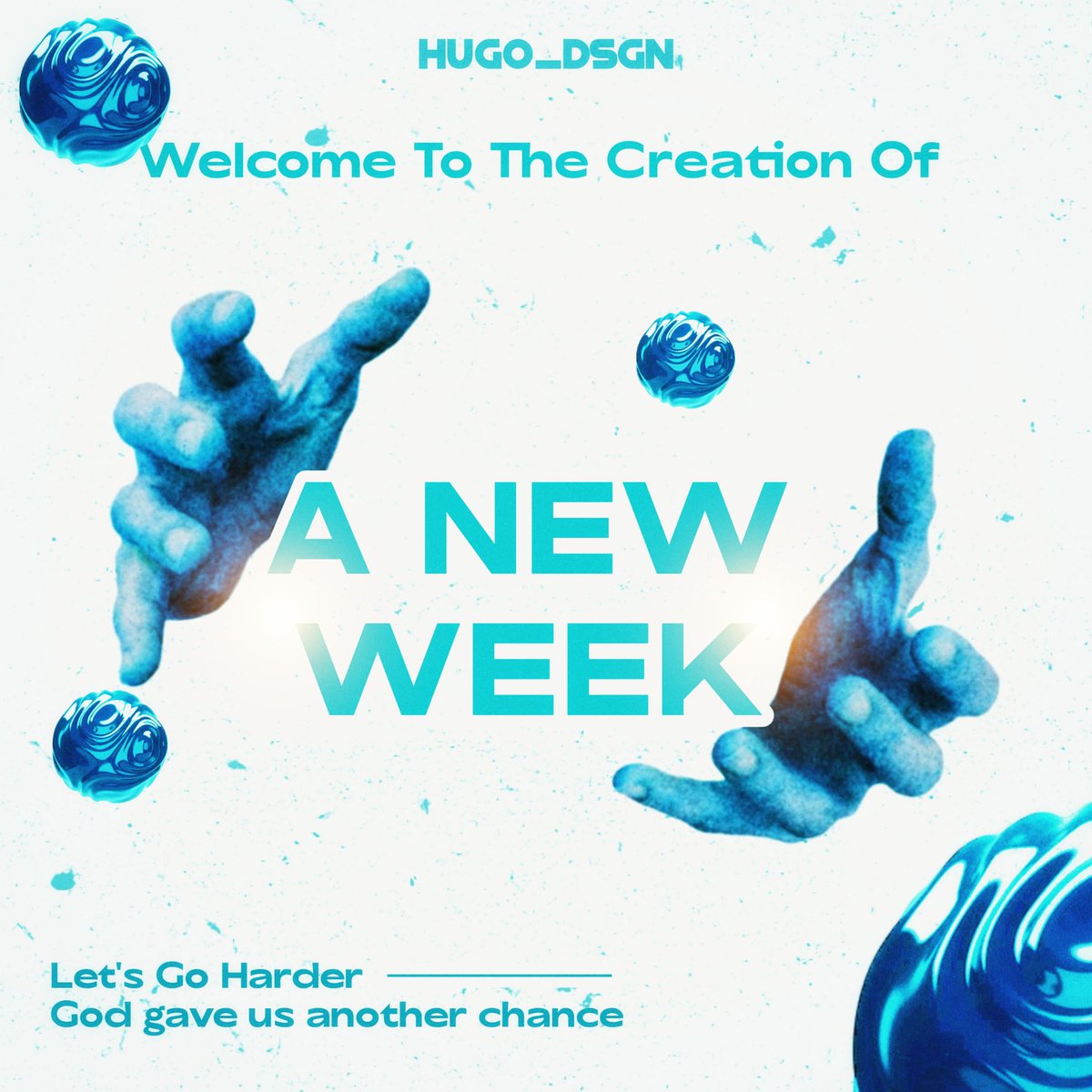 Hugo_Dsgn's tweet photo. GM chads welcome to a new week
We Go harder this time, cause we got another chance
#Godcreates #GraphicDesigner #Web3forlife https://t.co/vi0arHumtH
