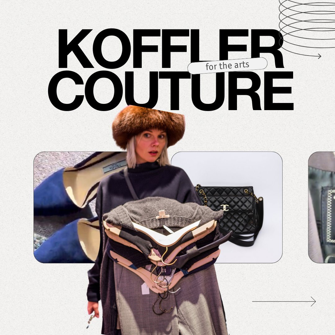 KofflerArts's tweet photo. The countdown is on! From Jan 25-29, shop and support the arts at Koffler Couture, our designer and vintage sale. Make sure to stop by our First Pick Party on the 25th to snag the best pieces while enjoying great people, cocktails, food &amp; music!

https://t.co/b7m5CcrAji https://t.co/eeYeHzLSU3