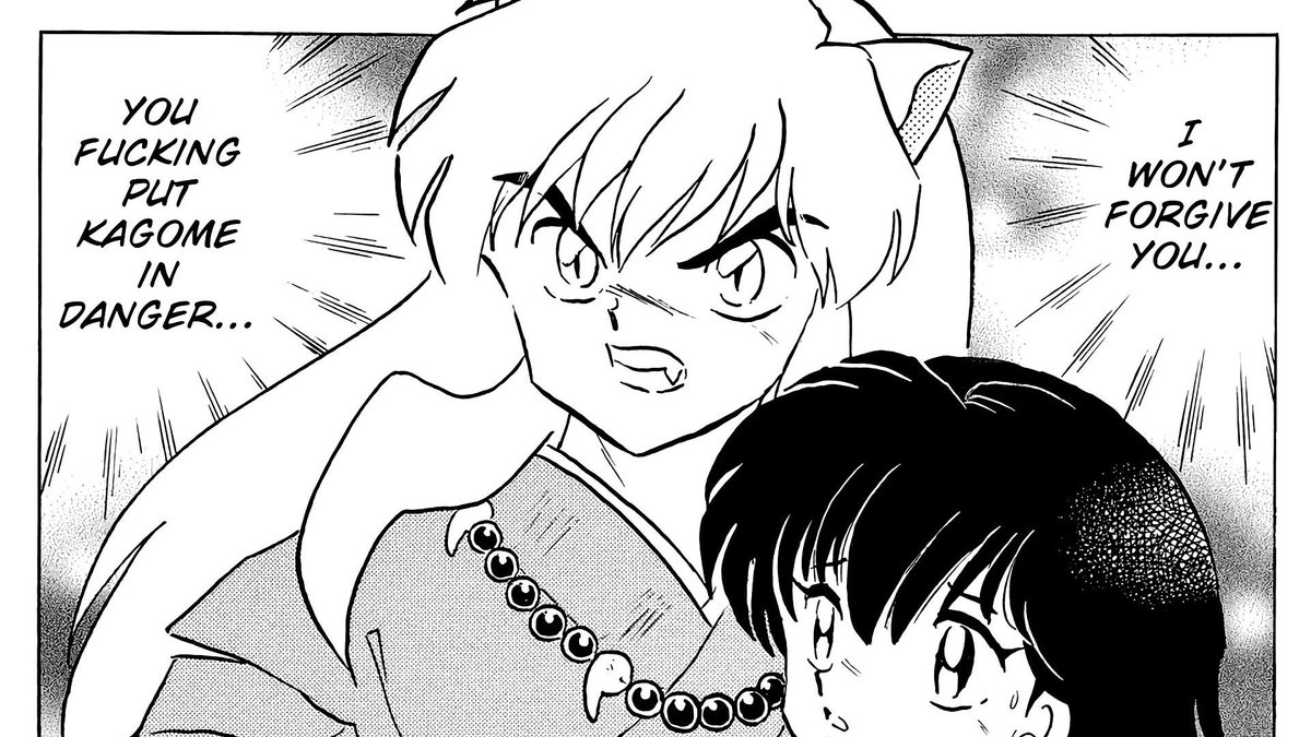 inukagmor's tweet photo. forever in love wt the rage in inuyasha’s eyes whenever someone dares to harm kagome https://t.co/zgfQs56s50