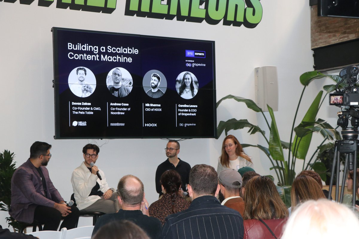 abhishekshah173's tweet photo. On September 27th, we threw our second DTC summit:

110 attendees at the Shopify Space in NYC
8-panel discussions
4 post-event dinners (all at the same time)

It took 3 months to put together, but it was worth it. Just being in a room with founders and executives from 8/9 figure DTC brands, asking them questions, and learning from actual data that comes with being in the weeds – I learned a ton. I’m sure everyone else did as well.

I met one founder who scaled their first company to $400M+ in their first couple of years and is now running one of the biggest pet brands in the space. I met another tech founder who recently sold his company for nearly 9-figures and is already crushing it with their next one. And this was the norm. Absolute ballers in the crowd.

Mad inspiring to say the least. And after seeing all the conversations our brand attendees and partners had both up on stage and elsewhere, there’s one thing that I know – there’s a lot more to come from DTC Experts.

Starting with our first summit of 2024 on February 7th. And it’s getting better with each one. If you want to be involved (brand attendees only) DM me now. And if you’re here for the ride, then I appreciate you :)