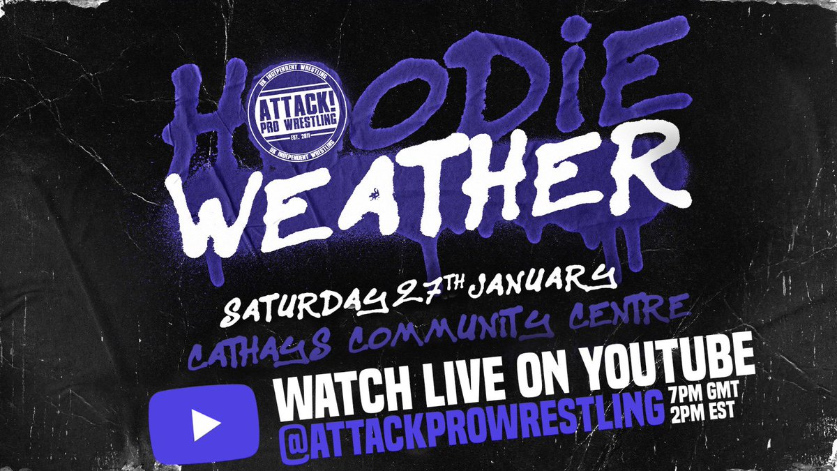 HOODIE WEATHER has now SOLD OUT!

If you didn’t manage to get a ticket, watch the show LIVE on our YouTube channel this Saturday at 7PM GMT!

▶️ youtube.com/live/ryOpq6Kqj…

Make sure to SUBSCRIBE 💜