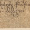 MMFCbe's tweet photo. A rather unexpected find! An autograph note written by the early French humanist Jean Lebègue. Lebègue, as an official of the royal Chambre des comptes, signed on the back of an official transcript of a document, which in turn was later recycled as a pastedown in Courtrai MS 47. https://t.co/tKX5VxV1Wx