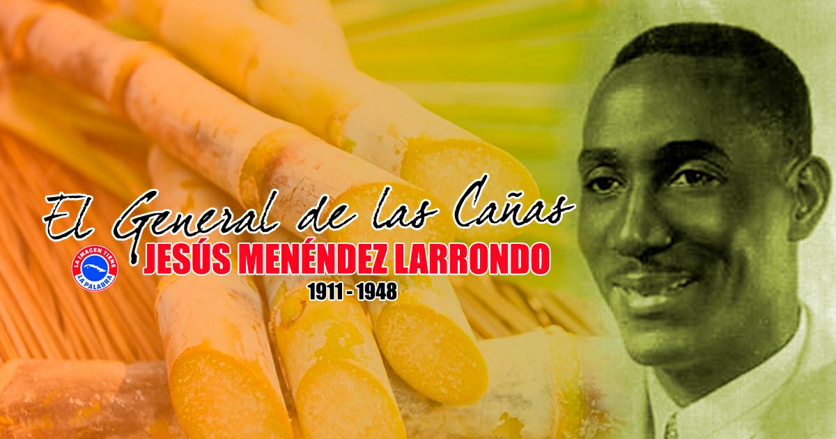 #Cuba recuerda al General de las Cañas. Nicolás Guillén: "Las cañas iban y venían desesperadas, agitando las manos. Te avisaban la muerte, la espalda rota y el disparo". #TenemosMemoria