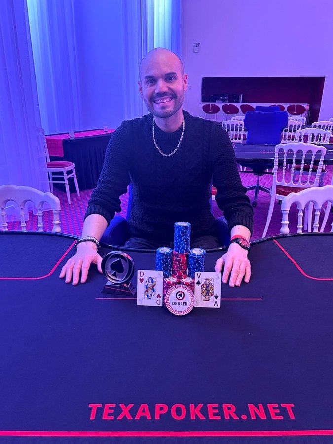 TexapokerLive's tweet photo. 🥳 Félicitations à nos vainqueurs du week-end à Annecy, Cabourg, La Grande-Motte et Nice ! #poker #pokerlive #MPF #Deepstacks #TPS

✍ Toutes les photos et résultats https://t.co/7c7kTridl8 https://t.co/aKkaEWEt8d