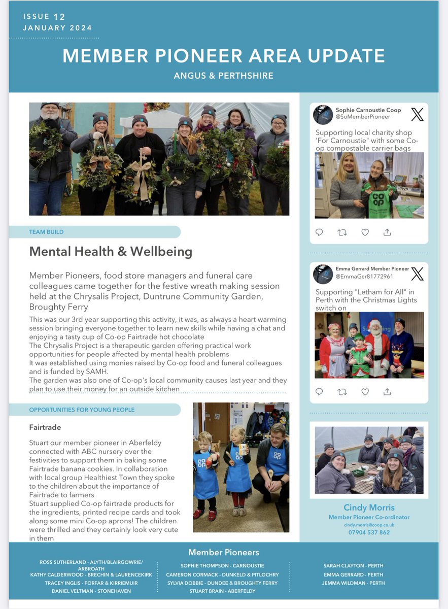 <a href="/coopuk/">Co-op</a> #memberpioneers #community activity #angus #perthshire #dundee #stonehaven <a href="/SAMHtweets/">SAMH</a> <a href="/kirstydonoghue7/">Kirsty Donoghue</a> <a href="/CranstonGraeme/">Graeme cranston</a> <a href="/Tom_MPM/">Tom Copeland</a> <a href="/patterson_ivor/">Ivor Patterson</a> <a href="/maria_dryburgh/">Maria dryburgh</a> <a href="/PKFairtrade/">P&K Fairtrade</a>