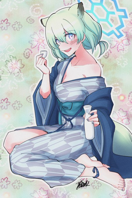 シグレハピバ滑り込み!!温泉シグレです!
#ブルーアーカイブ 