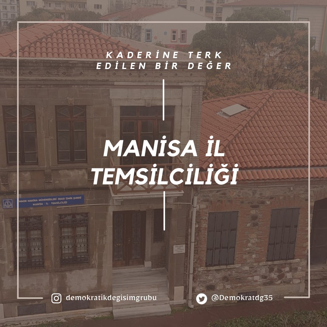 Demokratdg35's tweet photo. Kaderine terk edilmiş bir değer, Manisa İl Temsilciliğimiz.
#degisim
#MMO 
#makinemühendisligi
#endüstrimühendisligi https://t.co/HRcCRs1bIY